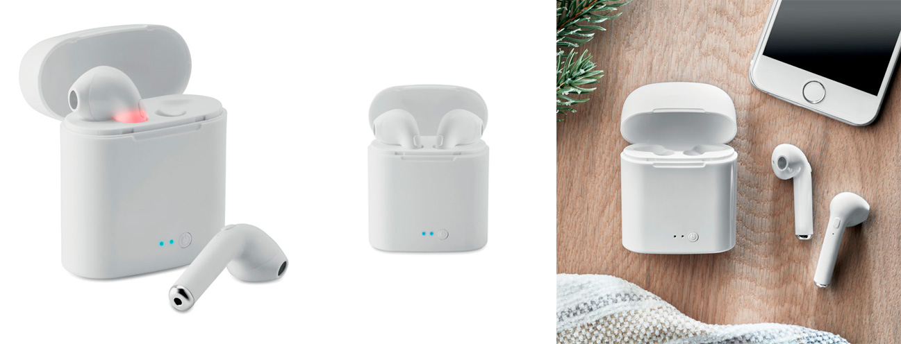 Auriculares inalámbricos personalizados con Evalcris