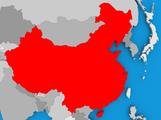 Mapa de China y la proliferación del coronavirus en un primer momento