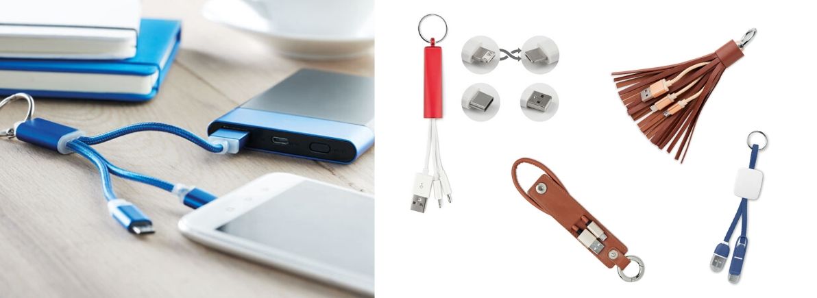 Llaveros con conectores USB para tus dispositivos: vayas a donde vayas, siempre conectado