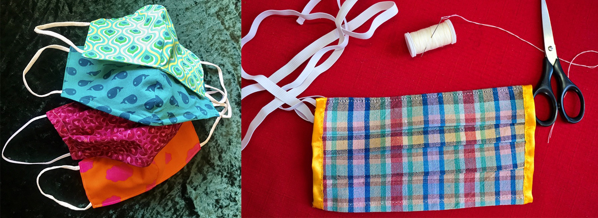 Cuidado con las mascarillas de tela caseras, podrían no ser efectivas