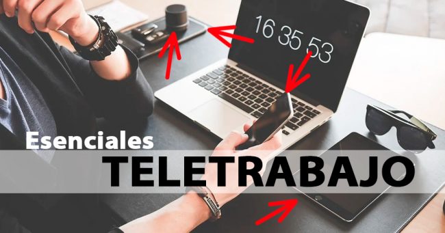 En Evalcris tenemos los productos que no te pueden faltar si teletrabajas: cargadores, libretas...