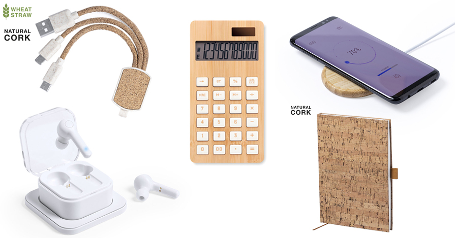Novedades en merchandising 2021: productos en corcho
