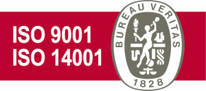 ISO_9001_14001_simple Logo ISO 9001 y 14001 por Bureau Veritas por Evalcris