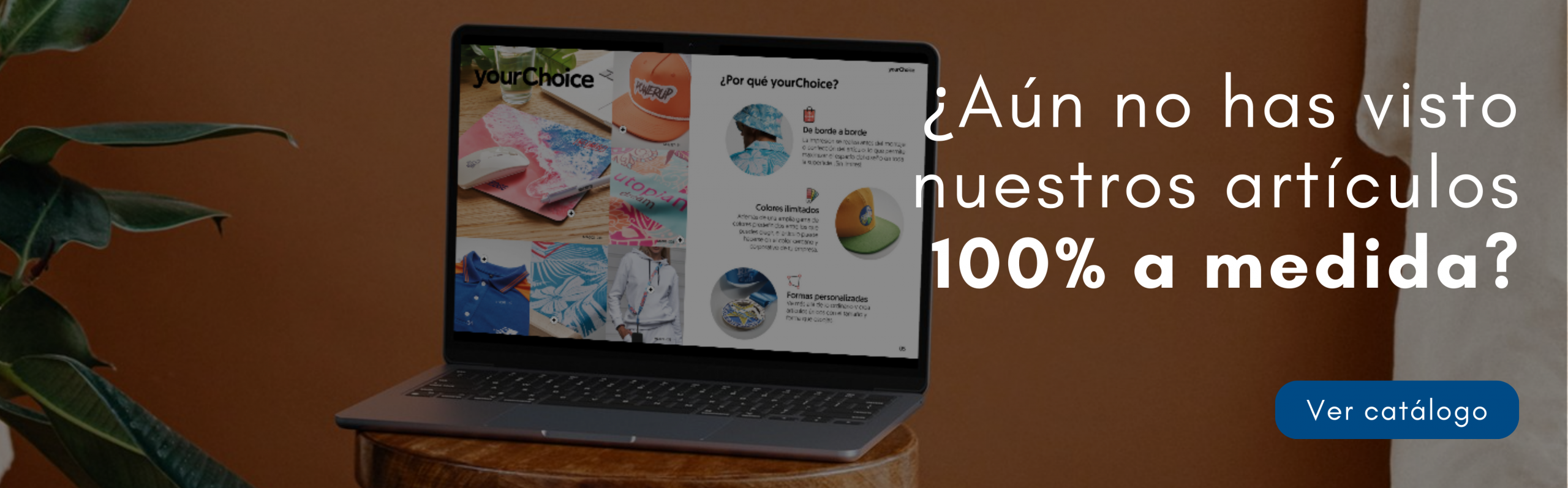 Banner slider desktop catálogo productos a medida