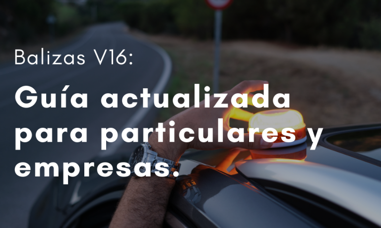 Banner post balizas V16: toda la información que necesitas saber sobre este dispositivo de seguridad vial.