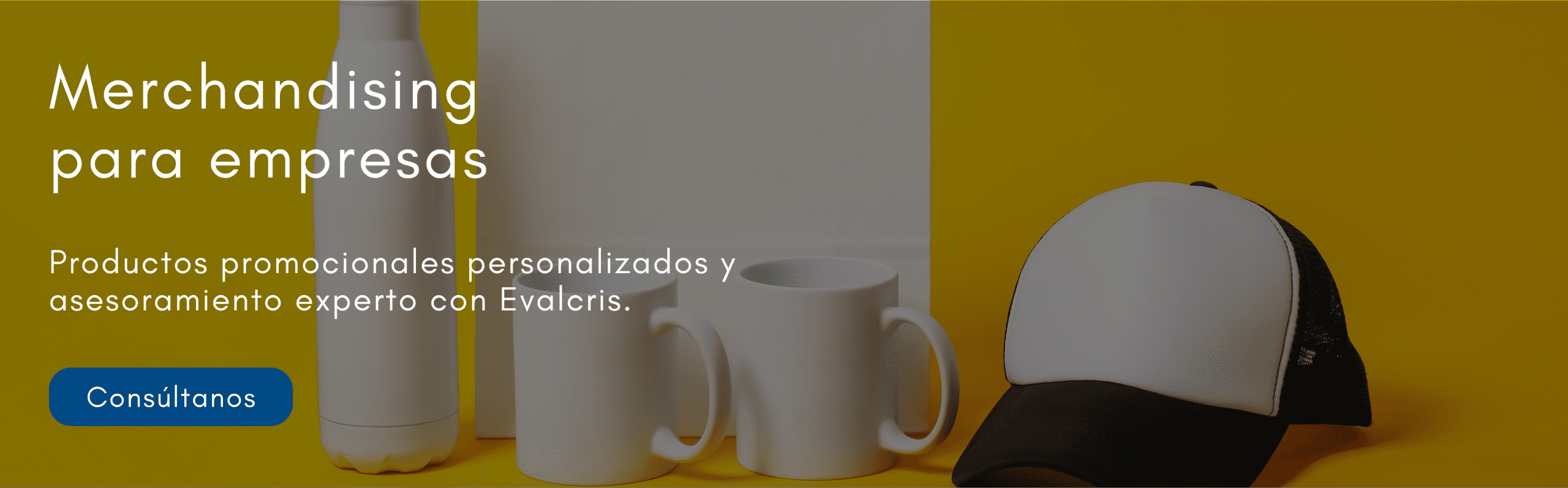 Banner Merchandising personalizado para empresas con Evalcris